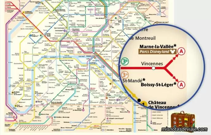 El transporte más rápido desde Aeropuerto de Orly a Disneyland París 2 Trasladarse desde París a DisneyLand
