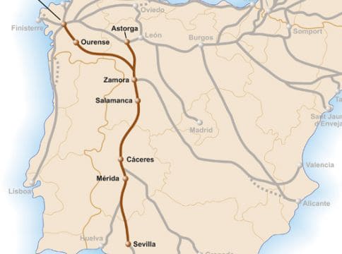 Ruta de la Plata Camino de la Plata del camino de Santiago