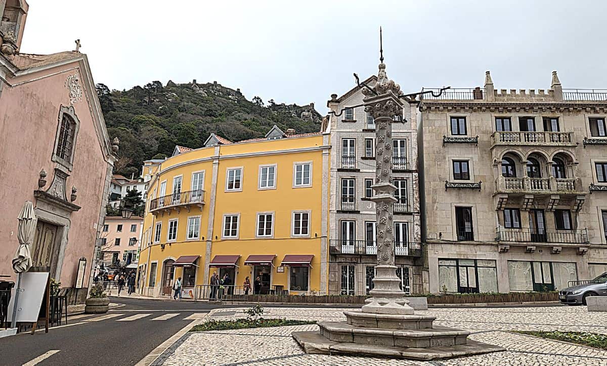 Vistas de Sintra en Portugal